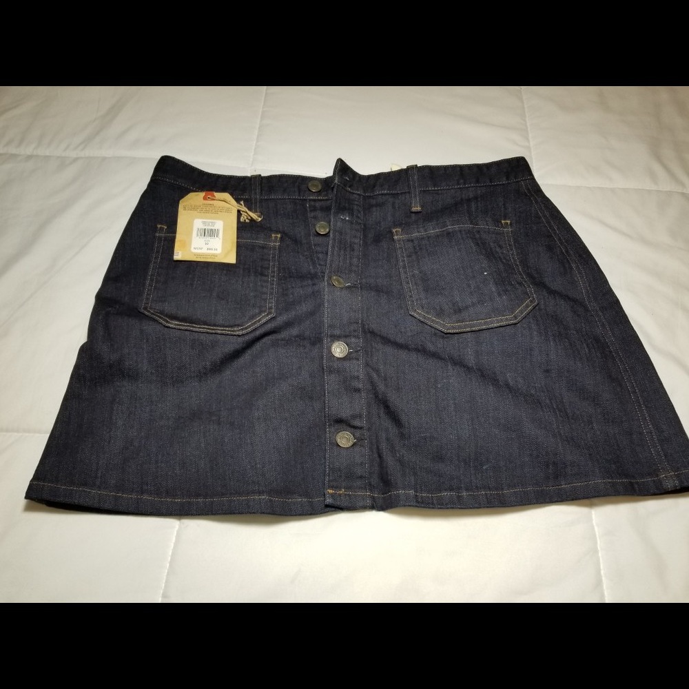 Ralph Lauren Jean Skirt Size 32